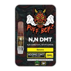 Banana DMT Cart by Puff Boyz 0.5ml | 400mg
